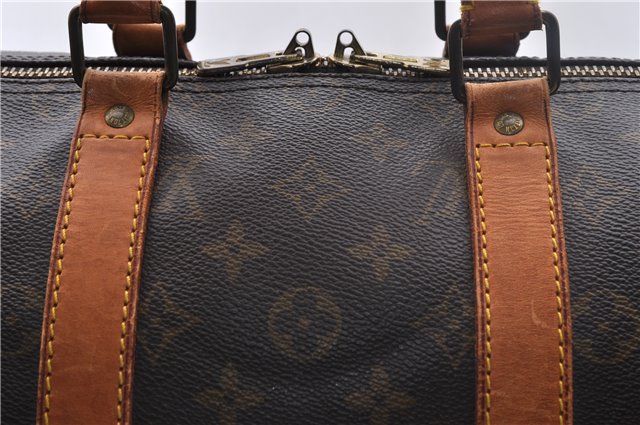 Authentic Louis Vuitton Monogram Keepall 45 Boston Bag M41428 LV 1773D