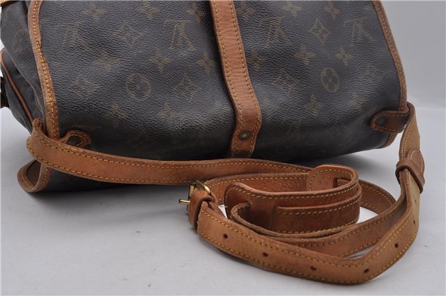 Auth Louis Vuitton Monogram Saumur 30 Shoulder Cross Body Bag M42256 LV 1774D