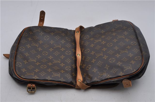 Auth Louis Vuitton Monogram Saumur 30 Shoulder Cross Body Bag M42256 LV 1774D