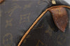 Authentic Louis Vuitton Monogram Speedy 35 Hand Bag M41524 LV 1775D