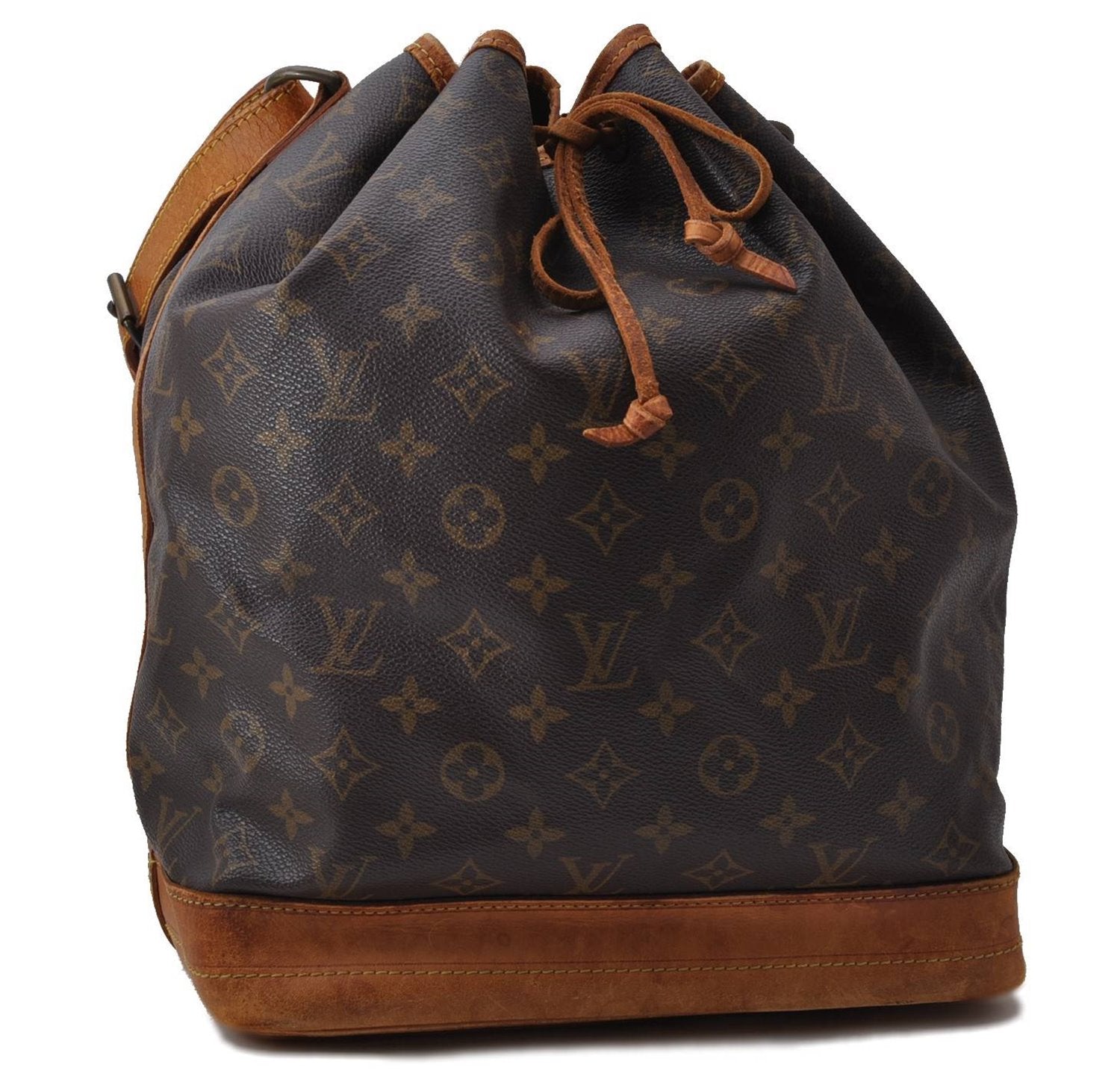 Authentic Louis Vuitton Monogram Noe Shoulder Bag M42224 LV 1776D