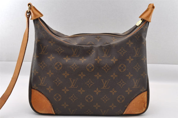 Authentic Louis Vuitton Monogram Boulogne 30 Shoulder Bag M52165 Junk 1776I