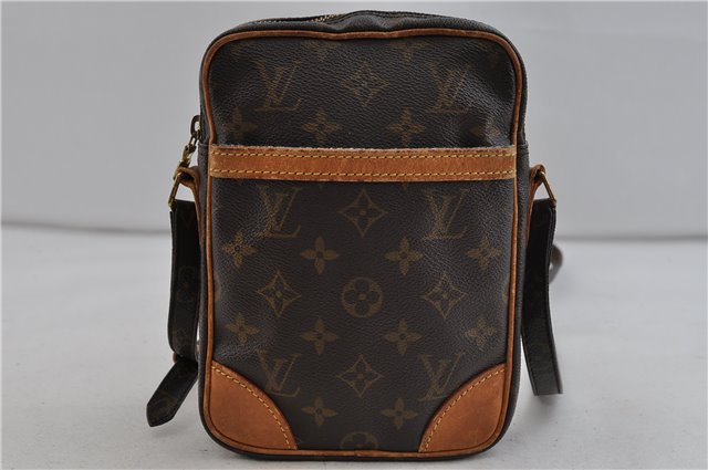 Authentic Louis Vuitton Monogram Danube Shoulder Cross Body Bag M45266 LV 1777D