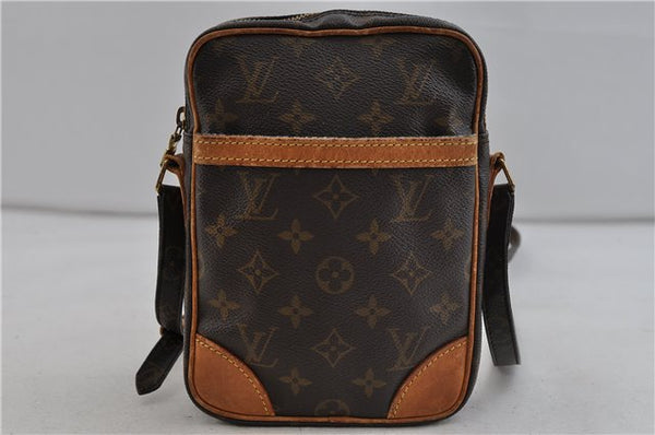 Authentic Louis Vuitton Monogram Danube Shoulder Cross Body Bag M45266 LV 1777D