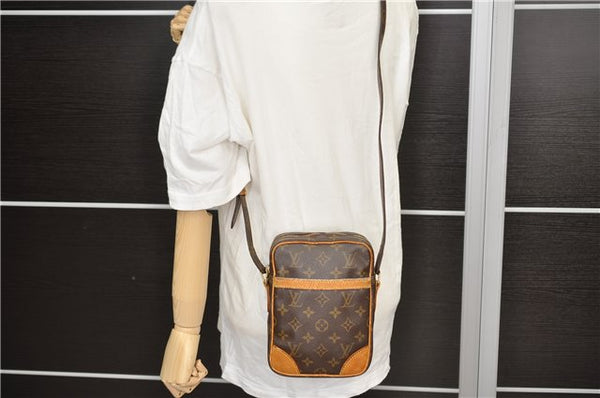 Authentic Louis Vuitton Monogram Danube Shoulder Cross Body Bag M45266 LV 1777D