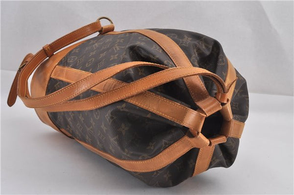 Authentic Louis Vuitton Monogram Randonnee GM Shoulder Bag M42244 LV 1777F