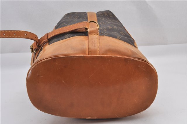 Authentic Louis Vuitton Monogram Randonnee GM Shoulder Bag M42244 LV 1777F