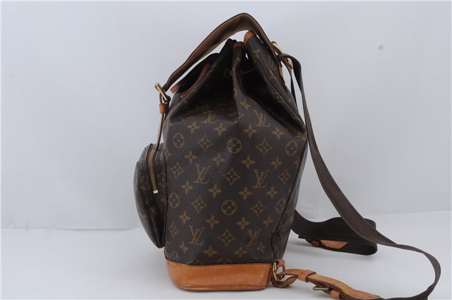 Authentic Louis Vuitton Monogram Montsouris GM Backpack M51135 LV 1778D