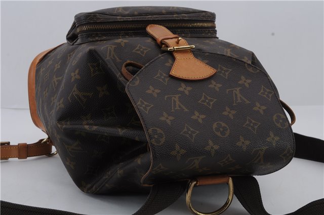 Authentic Louis Vuitton Monogram Montsouris GM Backpack M51135 LV 1778D