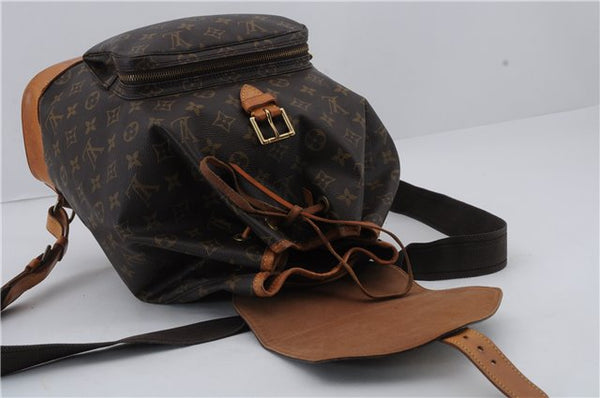 Authentic Louis Vuitton Monogram Montsouris GM Backpack M51135 LV 1778D