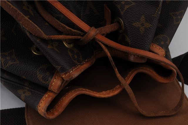 Authentic Louis Vuitton Monogram Montsouris GM Backpack M51135 LV 1778D