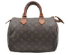 Authentic Louis Vuitton Monogram Speedy 25 Boston Hand Bag M41528 LV 1779I