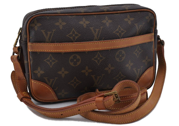 Auth Louis Vuitton Monogram Trocadero 23 Shoulder Cross Body Bag M51276 LV 1780D