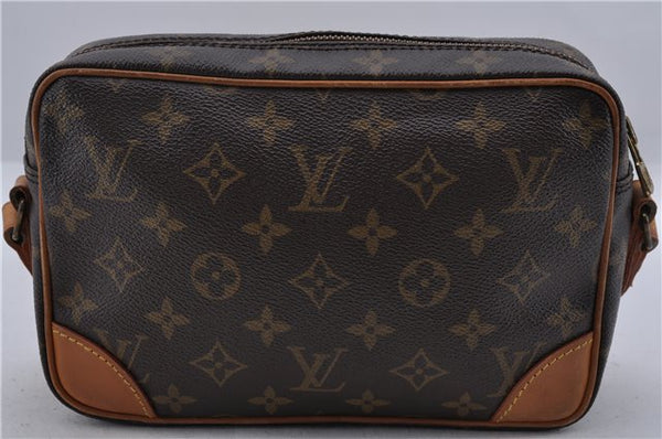 Auth Louis Vuitton Monogram Trocadero 23 Shoulder Cross Body Bag M51276 LV 1780D