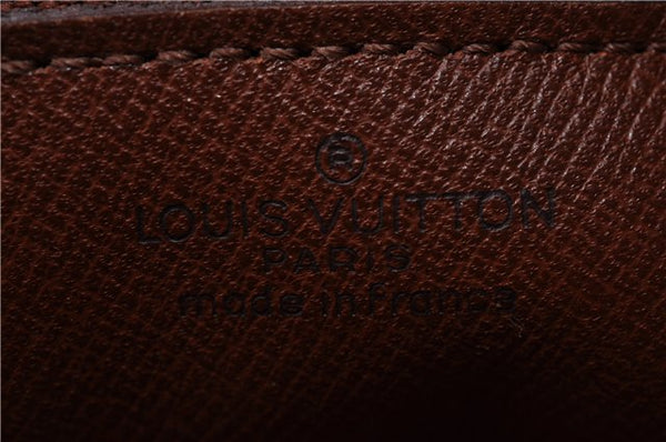 Auth Louis Vuitton Monogram Trocadero 23 Shoulder Cross Body Bag M51276 LV 1780D