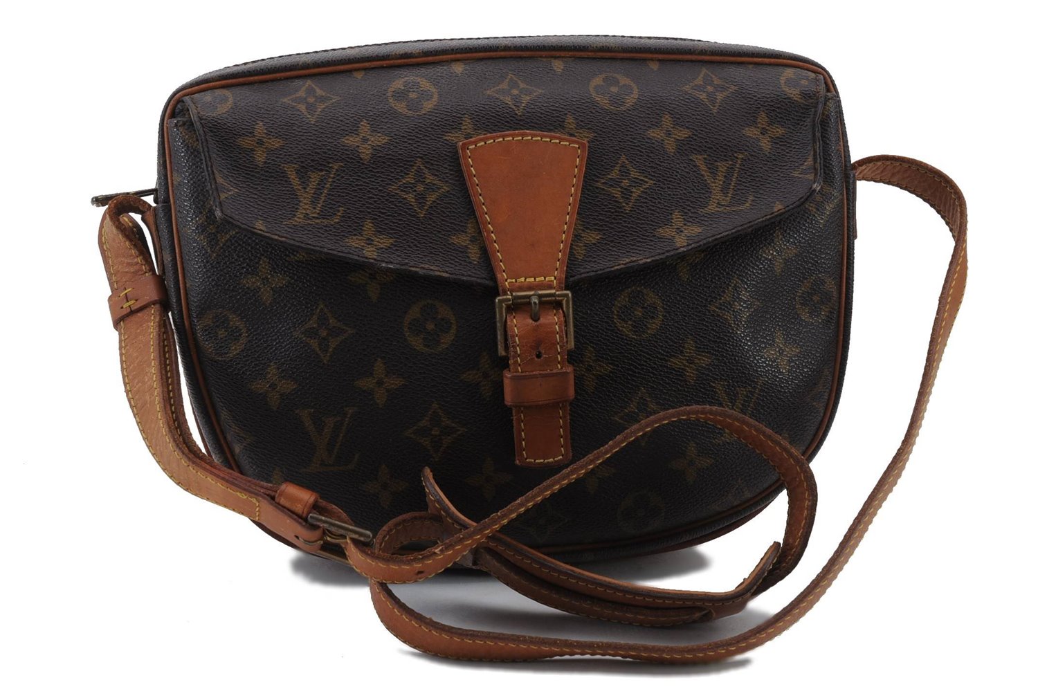 Auth Louis Vuitton Monogram Jeune Fille MM Shoulder Cross Bag M51226 LV 1781D