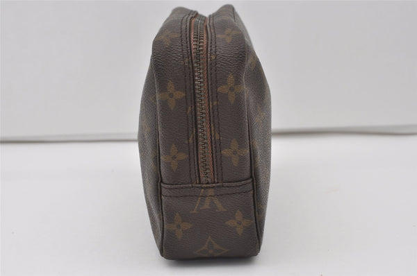 Auth Louis Vuitton Monogram Trousse Toilette 23 Clutch Hand Bag M47524 LV 1781I