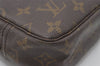 Auth Louis Vuitton Monogram Trousse Toilette 23 Clutch Hand Bag M47524 LV 1781I