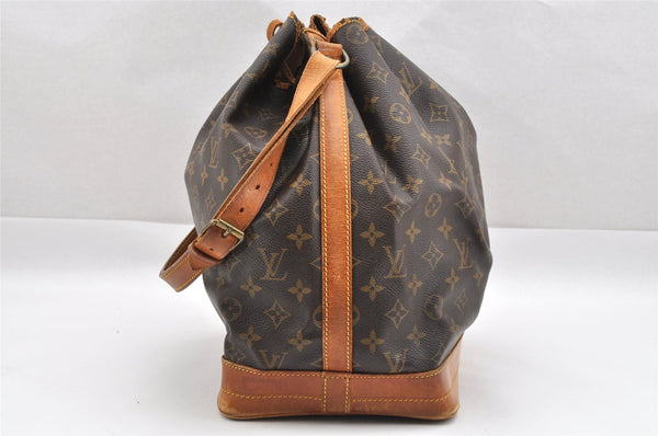Authentic Louis Vuitton Monogram Noe Shoulder Drawstring Bag M42224 LV 1782I