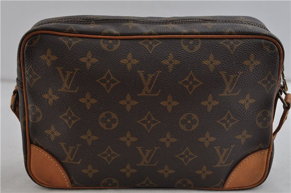 Auth Louis Vuitton Monogram Trocadero 27 Shoulder Cross Body Bag M51274 LV 1783D