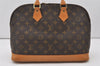 Authentic Louis Vuitton Monogram Alma Hand Bag Purse M51130 LV 1783I
