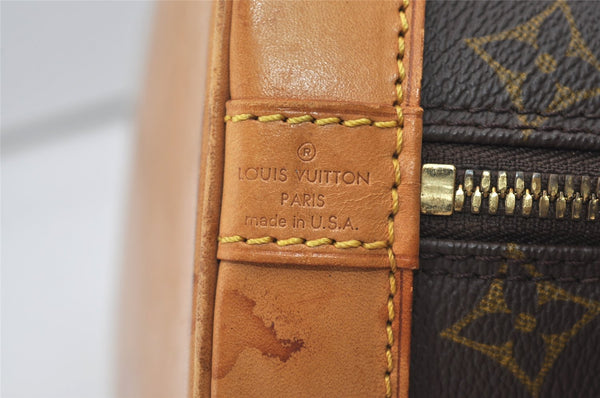 Authentic Louis Vuitton Monogram Alma Hand Bag Purse M51130 LV 1783I