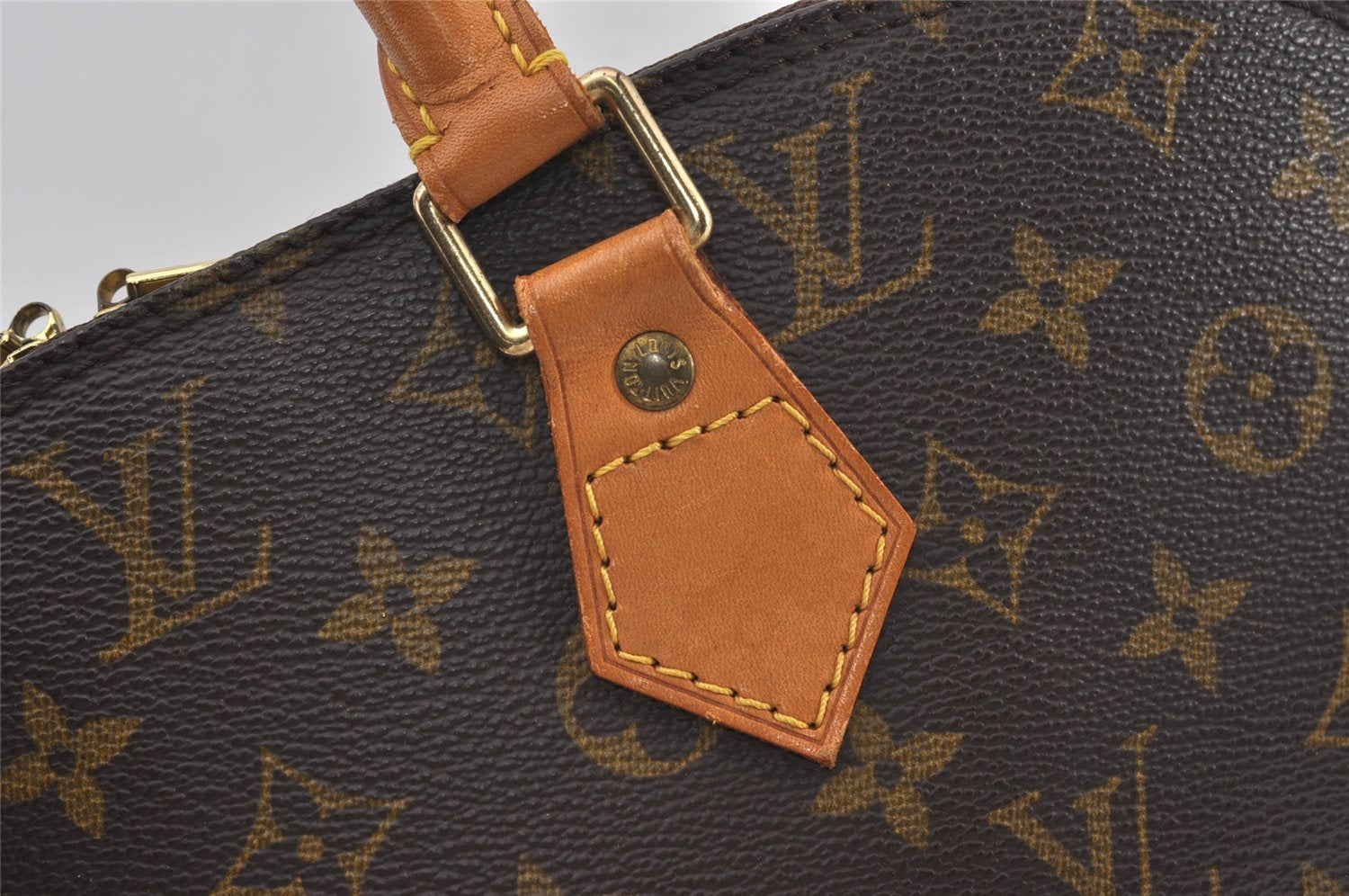 Authentic Louis Vuitton Monogram Alma Hand Bag Purse M51130 LV 1783I