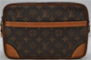 Auth Louis Vuitton Monogram Trocadero 27 Shoulder Cross Body Bag M51274 LV 1784D