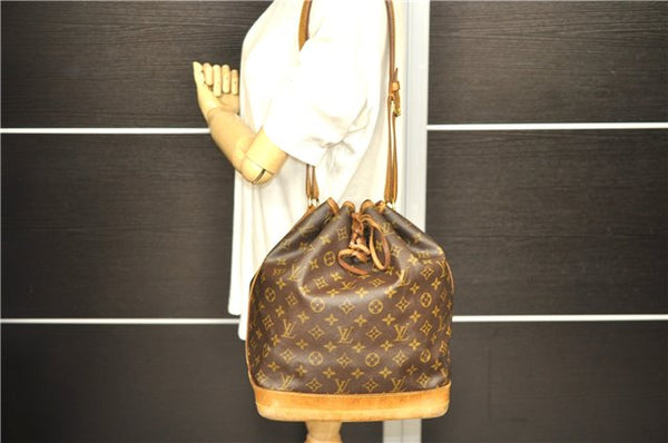 Authentic Louis Vuitton Monogram Noe Shoulder Bag M42224 LV 1785D