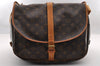 Authentic Louis Vuitton Monogram Saumur 35 Shoulder Cross Bag M42254 LV 1785I