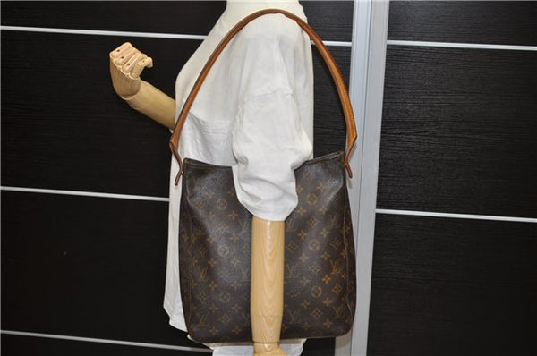 Authentic Louis Vuitton Monogram Looping GM Shoulder Bag M51145 LV 1788D