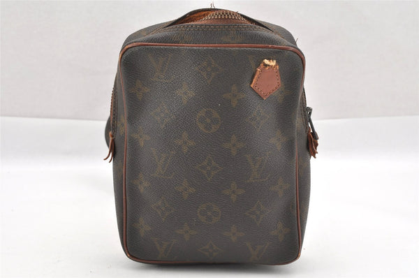 Authentic Louis Vuitton Monogram Danube Shoulder Cross Bag Old Model Junk 1788I