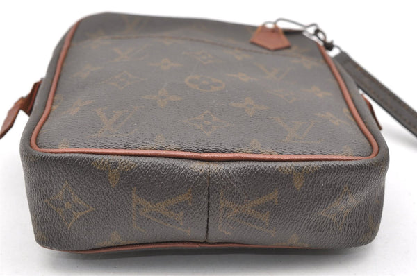 Authentic Louis Vuitton Monogram Danube Shoulder Cross Bag Old Model Junk 1788I