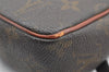 Authentic Louis Vuitton Monogram Danube Shoulder Cross Bag Old Model Junk 1788I