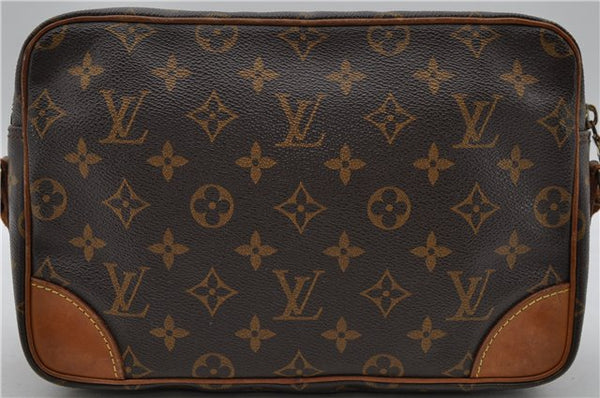 Auth Louis Vuitton Monogram Trocadero 27 Shoulder Cross Body Bag M51274 LV 1789D