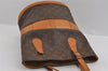 Auth Louis Vuitton Monogram Bucket GM Shoulder Bag T42236 USA Model Junk 1789I