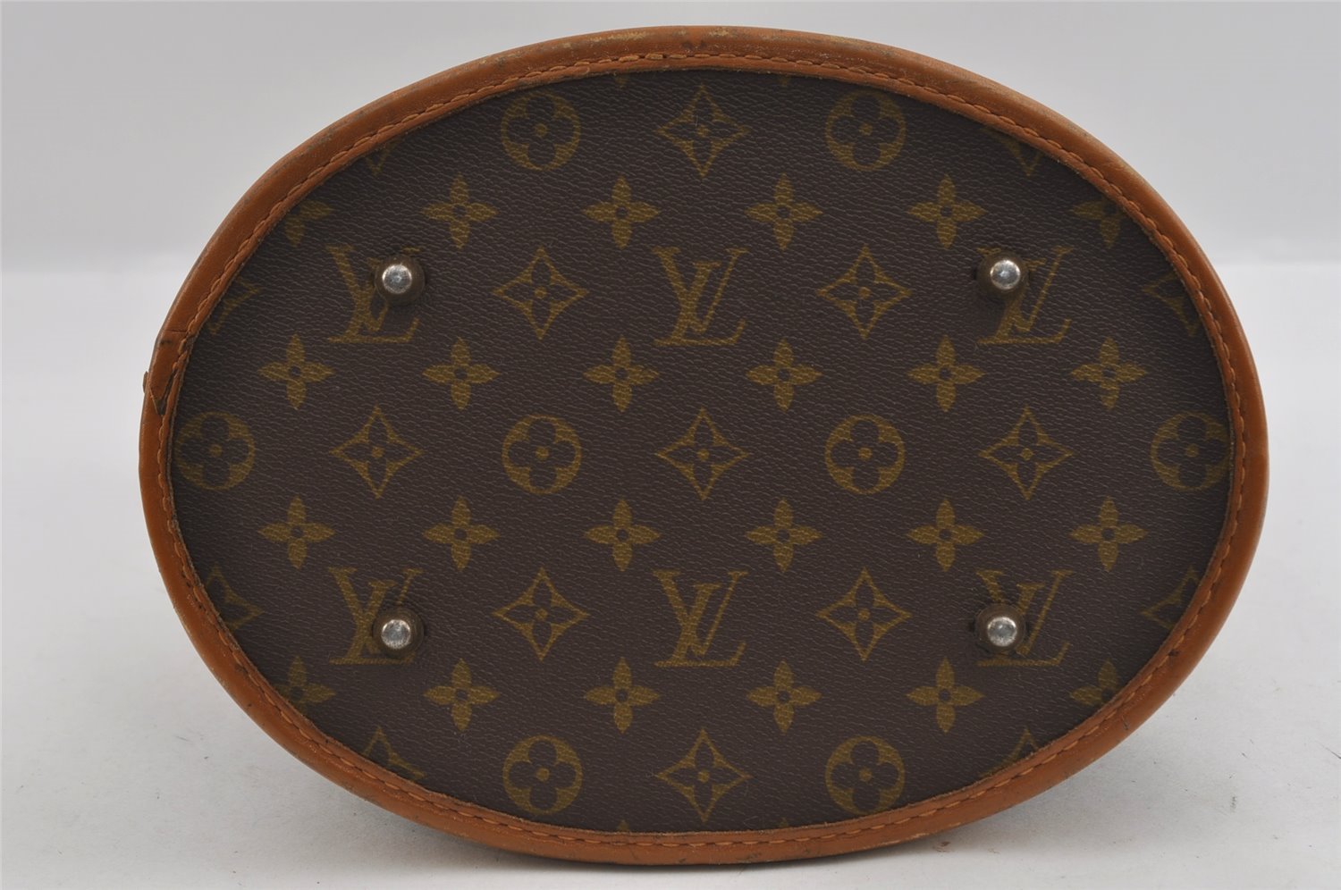 Auth Louis Vuitton Monogram Bucket GM Shoulder Bag T42236 USA Model Junk 1789I