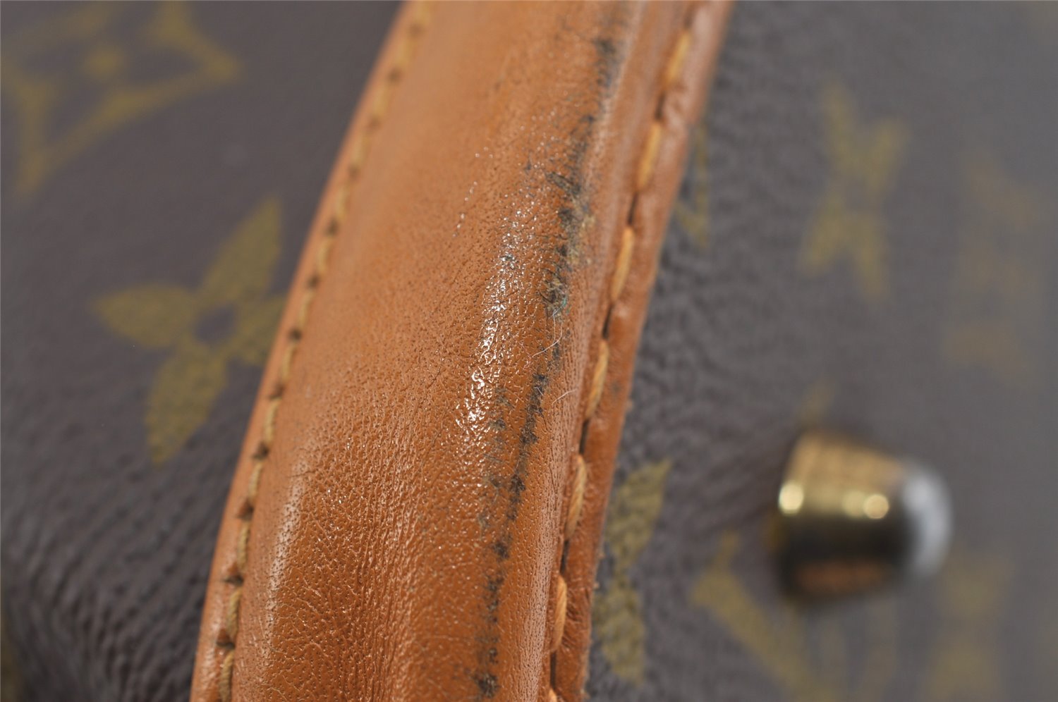 Auth Louis Vuitton Monogram Bucket GM Shoulder Bag T42236 USA Model Junk 1789I