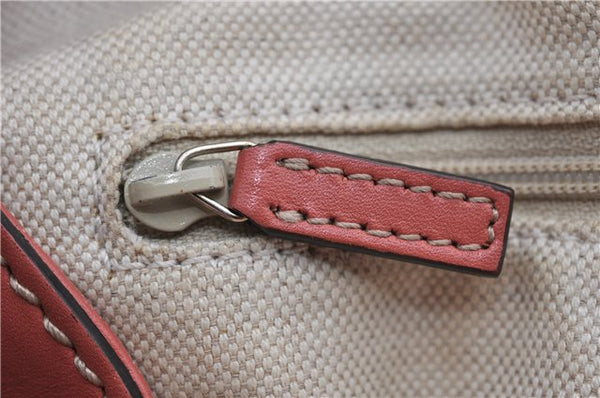 Authentic GUCCI Diamante Sukey Tote Bag Canvas Leather 211944 Brown 1790F