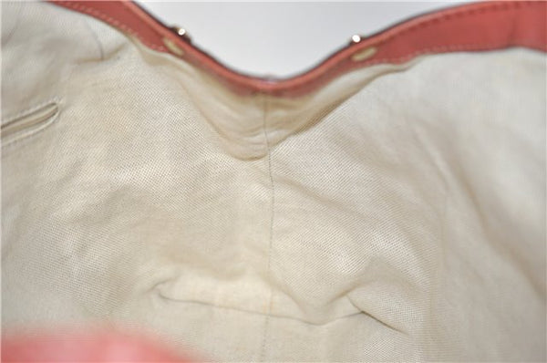 Authentic GUCCI Diamante Sukey Tote Bag Canvas Leather 211944 Brown 1790F