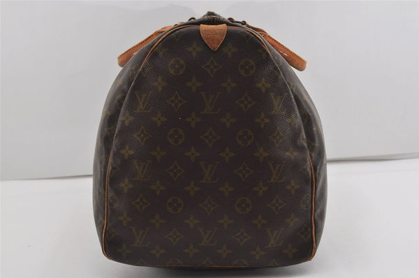 Authentic Louis Vuitton Monogram Keepall 55 Travel Boston Bag Old Model LV 1790I