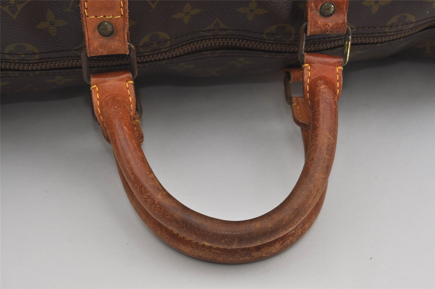 Authentic Louis Vuitton Monogram Keepall 55 Travel Boston Bag Old Model LV 1790I