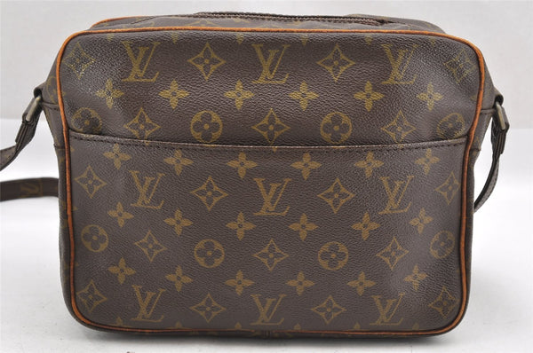 Authentic Louis Vuitton Monogram Nile Shoulder Cross Body Bag Old Model LV 1791I