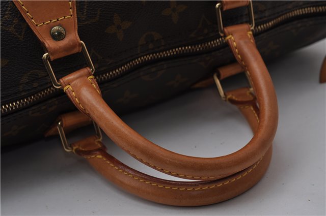 Authentic Louis Vuitton Monogram Speedy 35 Hand Bag M41524 LV 1792D