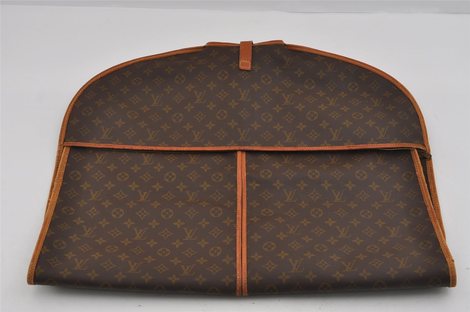 Auth Louis Vuitton Monogram Sac De Port Mantoux Garment Cover Old Model LV 1792I