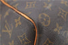 Auth Louis Vuitton Monogram Keepall Bandouliere 50 Boston Bag M41416 LV 1793D