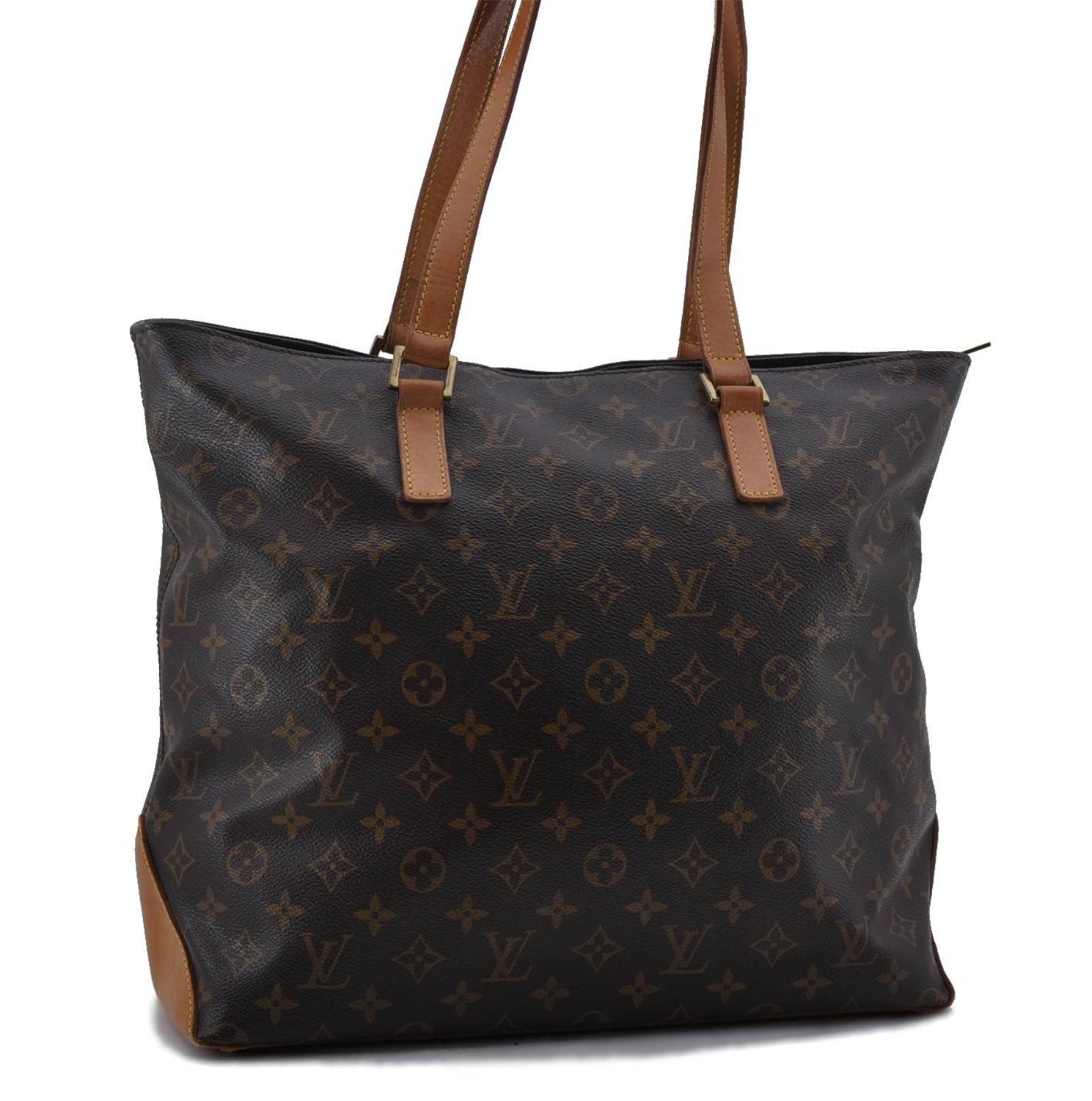 Authentic Louis Vuitton Monogram Cabas Mezzo Tote Bag M51151 LV 1797D