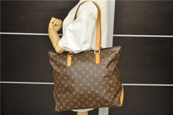 Authentic Louis Vuitton Monogram Cabas Mezzo Tote Bag M51151 LV 1797D