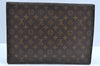 Authentic Louis Vuitton Monogram Porte Envelope Documents Case M51801 LV 1797H