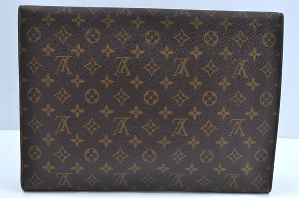 Authentic Louis Vuitton Monogram Porte Envelope Documents Case M51801 LV 1797H